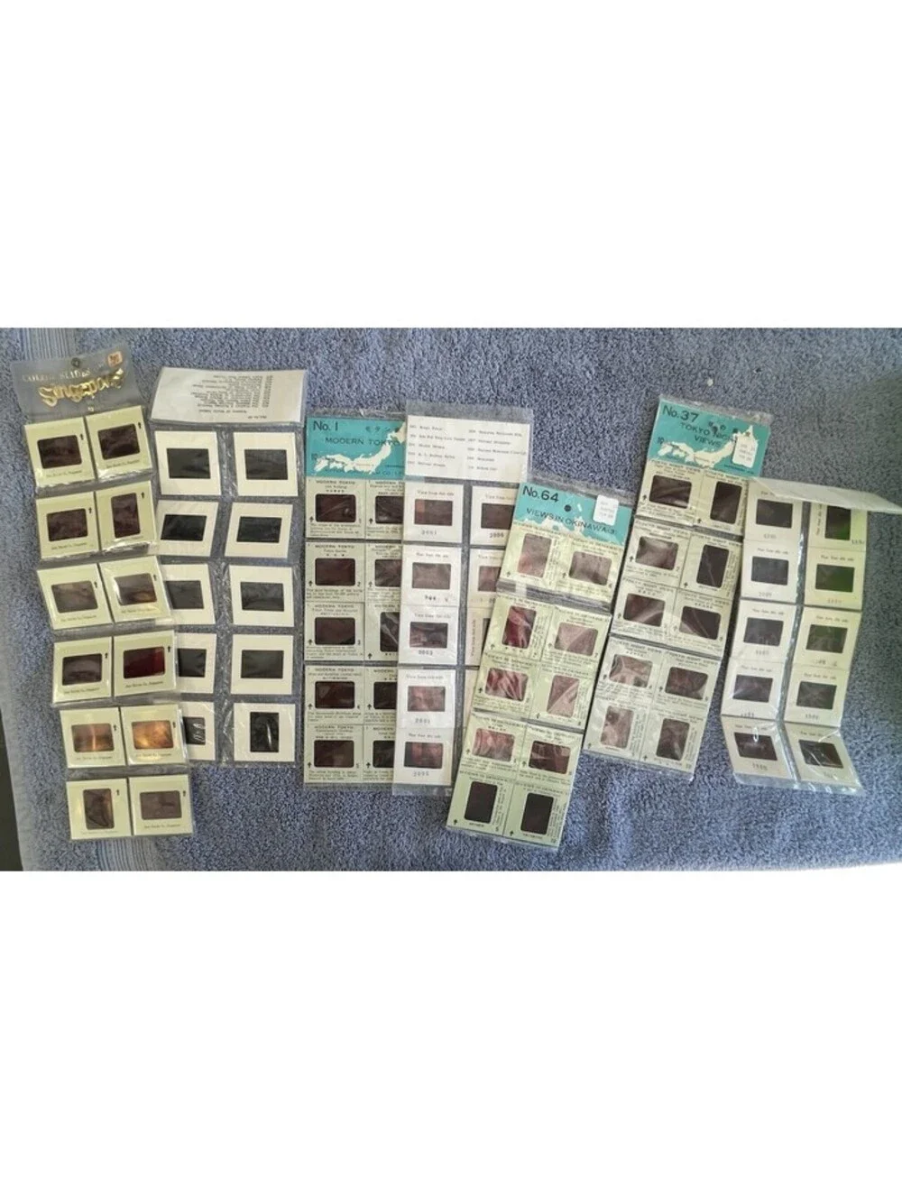 Vintage 35mm Film Slides Photo Lot- Travel, Singapore, Tokyo, Okinawa And More